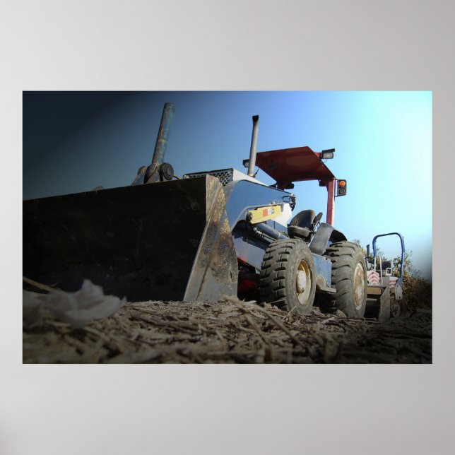 Bulldozer Poster (Framsidan)