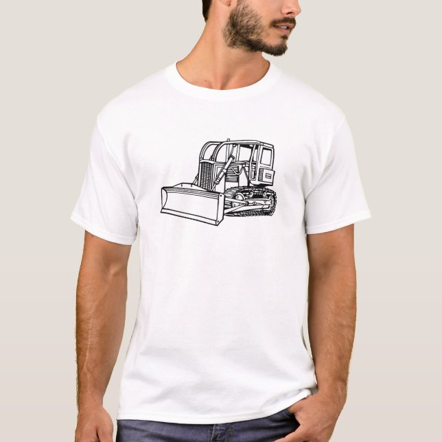bulldozer t-shirt (Framsida)