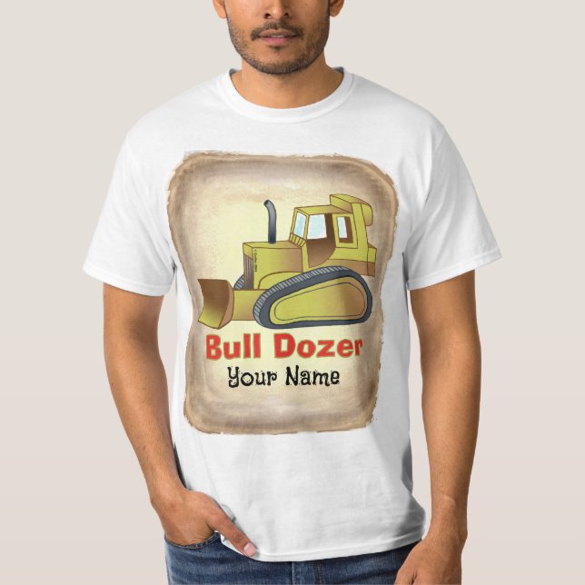 BullDozer T Shirt (Framsida)