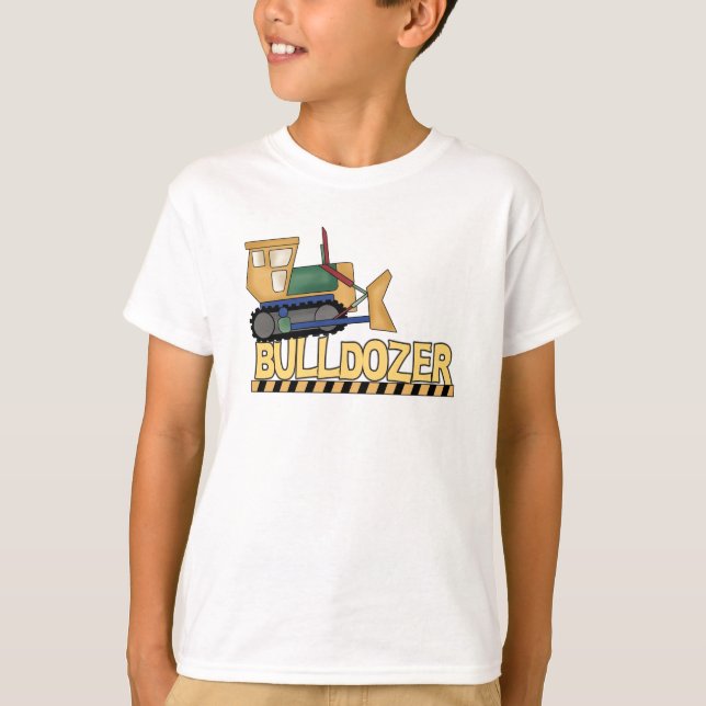 Bulldozer T Shirt (Framsida)