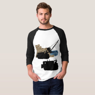Bulldozer Tracks för driftansvarig Ingenjör T Shirt