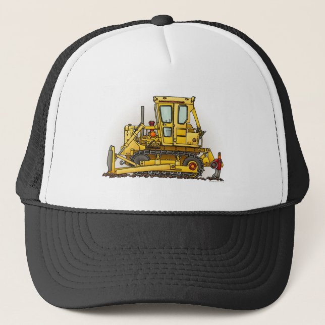 BulldozerDozerhatt Truckerkeps (Framsida)