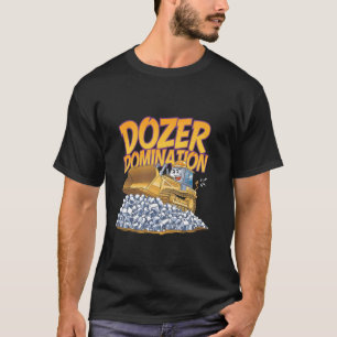 Bulldozerförare Byggnadsarbetare Jordförflyttare T Shirt
