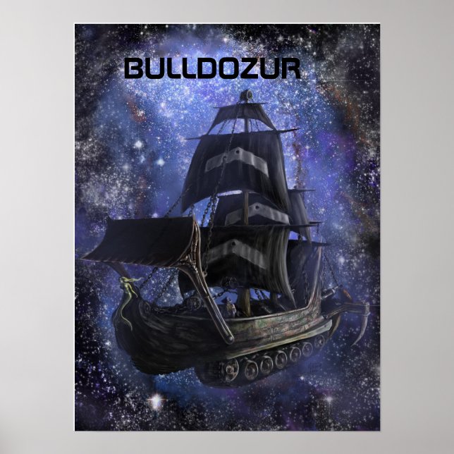 Bulldozur Vessel Poster (Framsidan)
