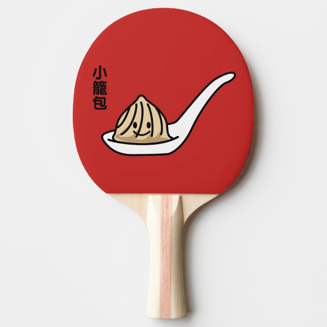 Bulle för summa Xiaolongbao för kinesisk Pingisracket (Framsidan)