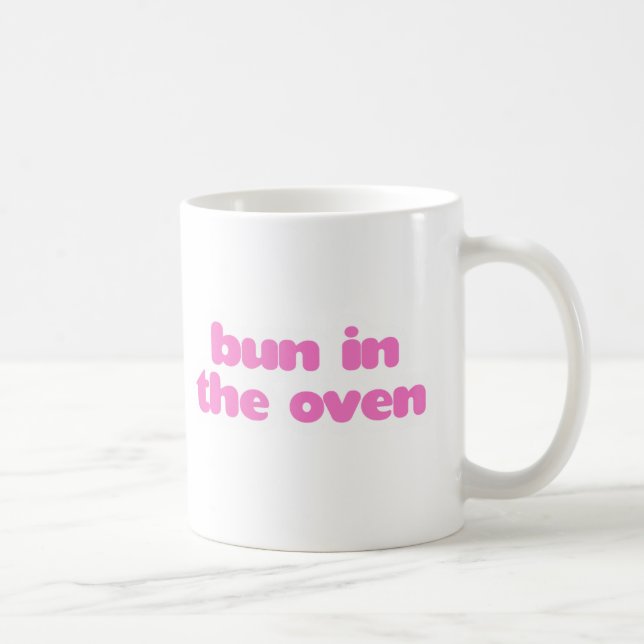 Bulle i ugnen - rosa kaffemugg (Höger)