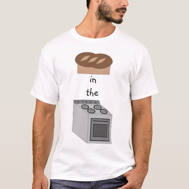 Bulle i ugnen t-shirt (Framsida)