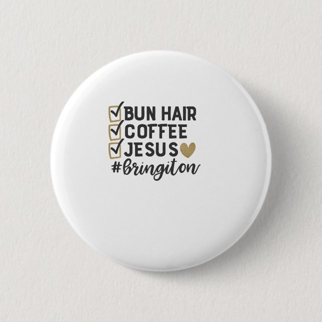 bullehårkaffe jesus knapp (Framsida)