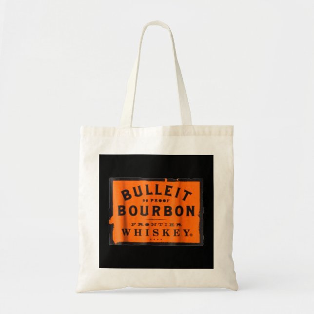 Bulleit Bourbon Frontier Whiskey vin Tygkasse (Framsidan)