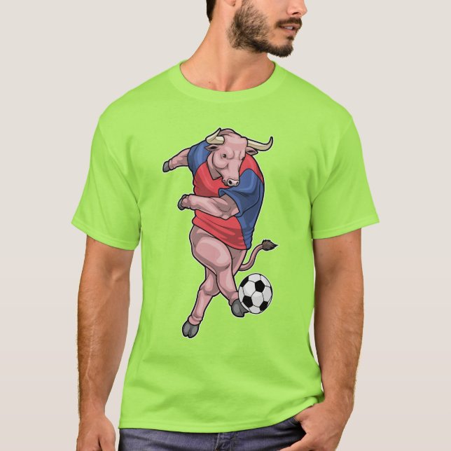 Buller Fotbollsspelare T Shirt (Framsida)