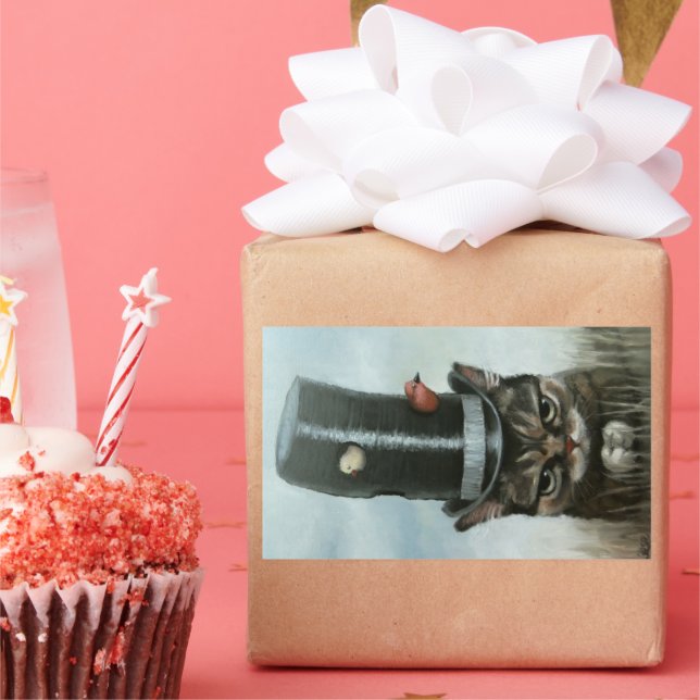 Buller-grannar Rektangulärt Klistermärke (Part)