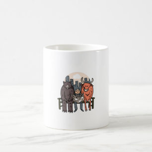 Buller och björn - Lönnkrypto/Lagrar Kaffemugg