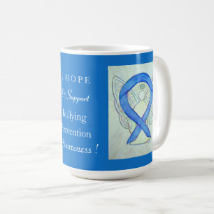 Buller Prevention Awareness Ribbon Kaffe koppar