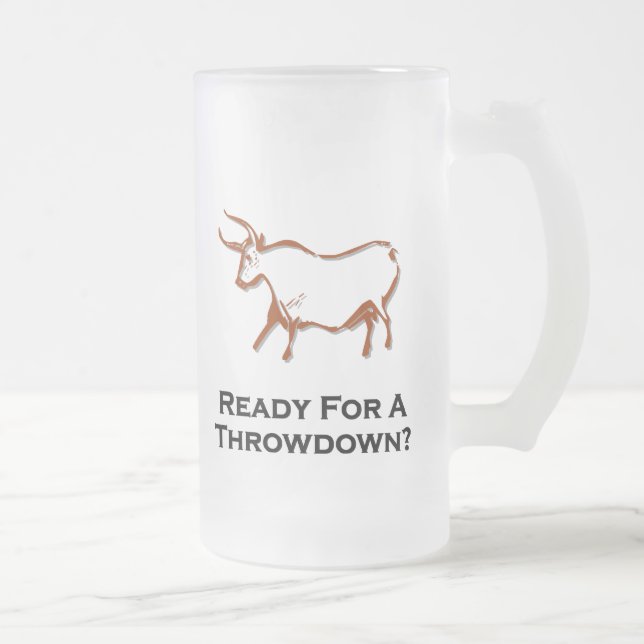 Buller-Redo för en nedfällbar brun Frostat Ölglas (Höger)