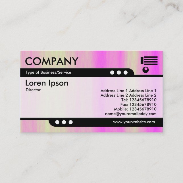 Bullet Tåg - Alien Himlar Visitkort (Framsida)