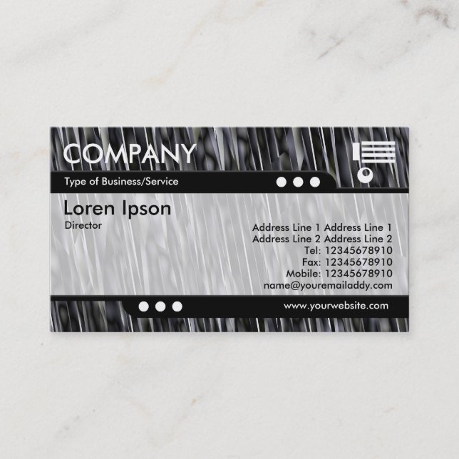 Bullet Tåg - Space Sten Visitkort (Framsida)