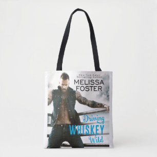 Bullet Whiskey Tote Bag Tygkasse