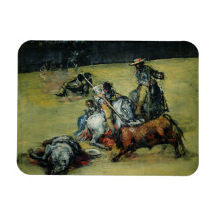 Bullfighten, c.1825 (olja på kanfas) magnet