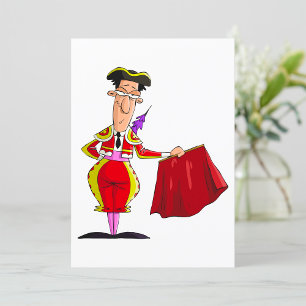 Bullfighter Inbjudningar