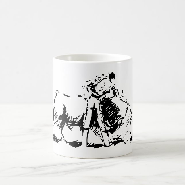 Bullfighting Kaffemugg (Center)