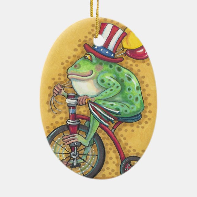 BULLFROG 4:E JULY ORNAMENT Oval (Baksidan)