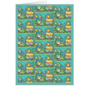 BULLFROG & ANKA PRINCE PÅSK GREETING CARD Verse Hälsningskort