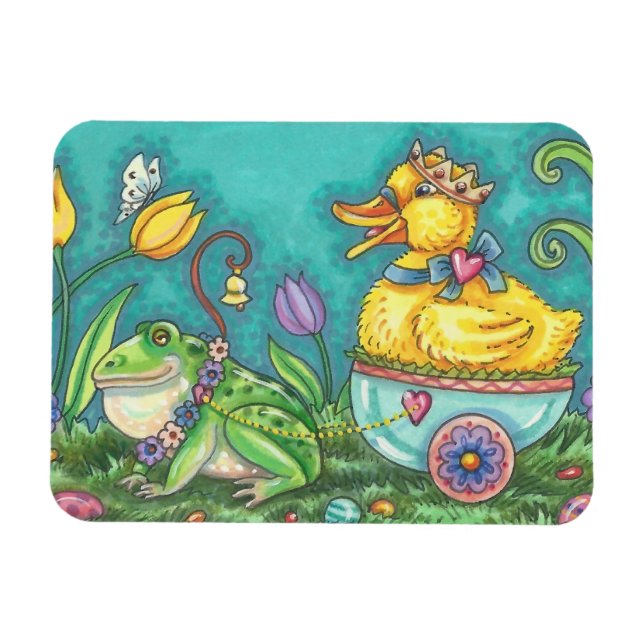 BULLFROG & ANKA PRINCE PÅSK VÅR MAGNET (Horisontell)
