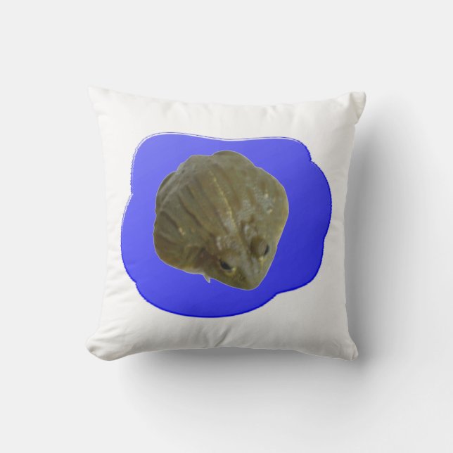 Bullfrog i Pond Pillow Kudde (Framsida)