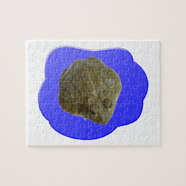 Bullfrog i Pond Puzzle Pussel (Horisontell)