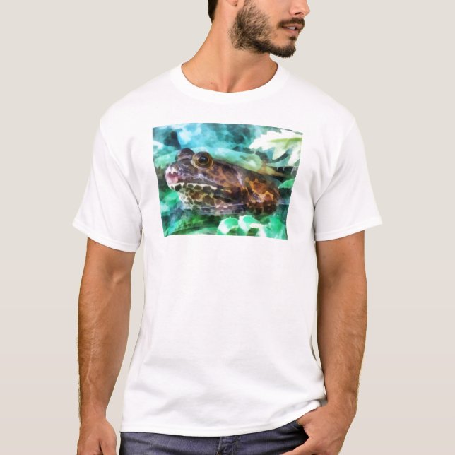 Bullfrog-profil Tee Shirt (Framsida)