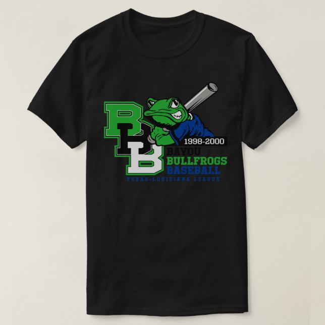 Bullfrogs Baseball T Shirt (Design framsida)