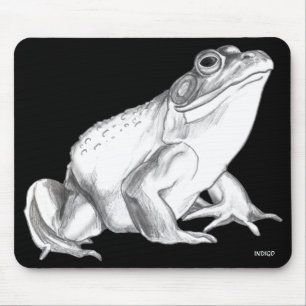 "Bullgrog Art Mousepad Frog Art Gifts Decor" Musmatta