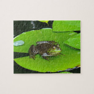Bullgrog på lilypads pussel