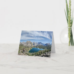 Bullgrog Sjö och Kearsarge Pass - Sierra Kort
