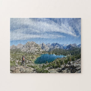 Bullgrog Sjö och Kearsarge Pass - Sierra Pussel