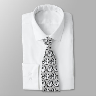 Bullhund Mascot Necktie Slips