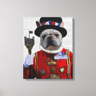 Bullhundbeefeber Canvastryck