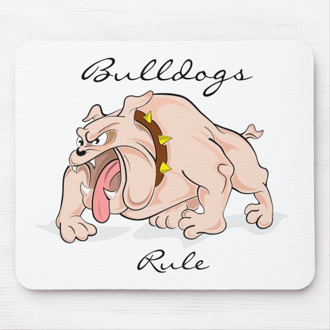 Bullhundstyre Mousepad Musmatta (Framsidan)