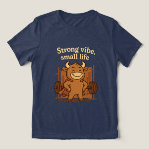 Bullio® - Starka Vibes, Small Life Lustig Teckna T Shirt
