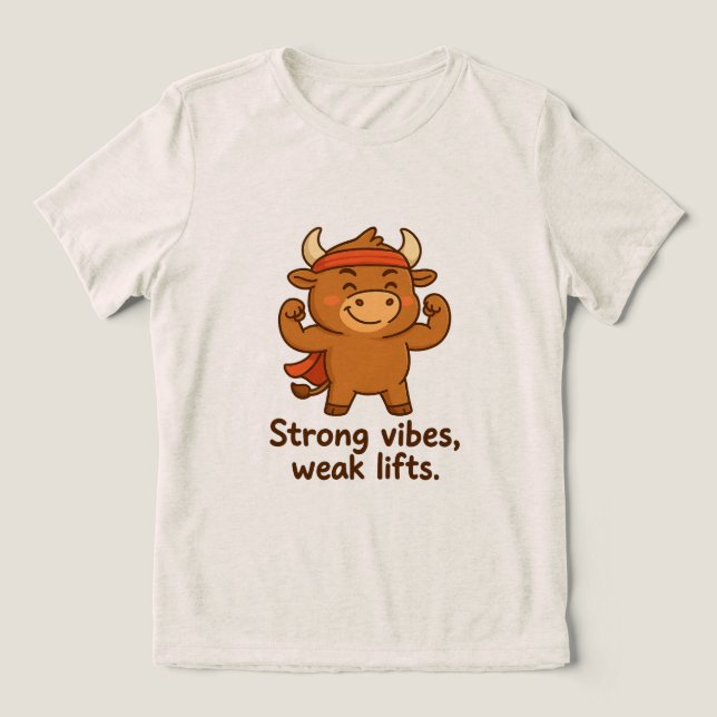 Bullio® - Starkt sinne, Small Life | Lustig Teckna T Shirt (Design Framsida)