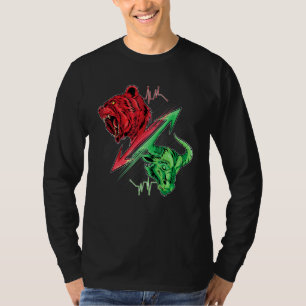 Bullish Bearish Bull Vs Bear Lagrar Market Investo T Shirt