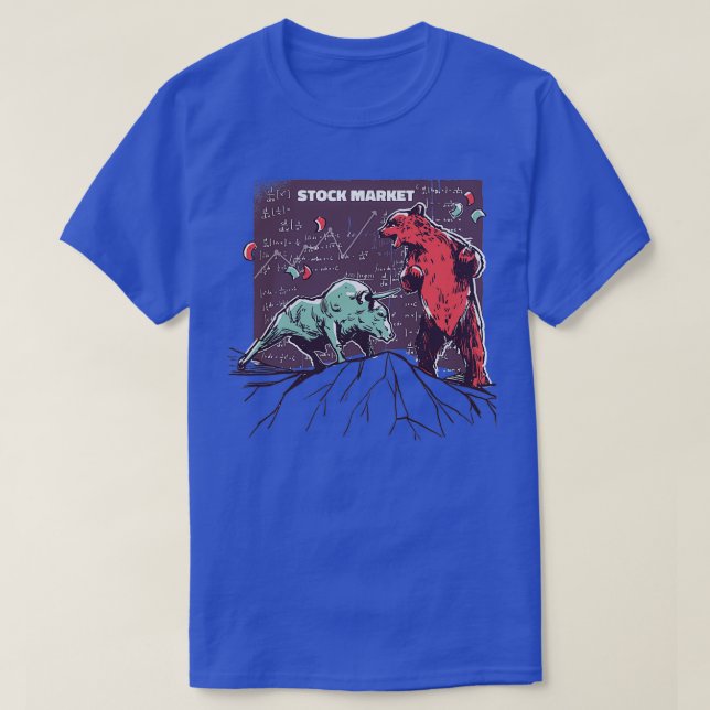 BULLISH och BEARISH:s handelsköp Lagrar T Shirt (Design framsida)