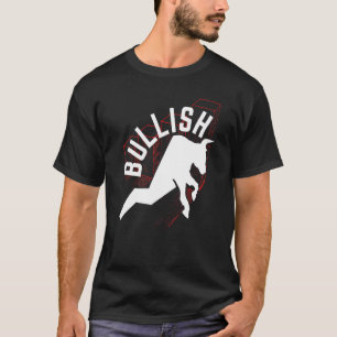 BULLISH Purse Lagrar Bull Dividende Pengarar T Shirt