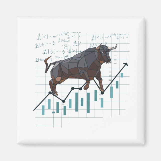 Bullish Trend på lagrar Market Magnet (Framsidan)