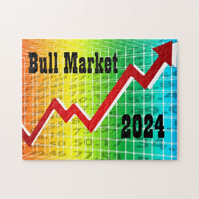 Bullmarknaden 2024 pussel (Horisontell)