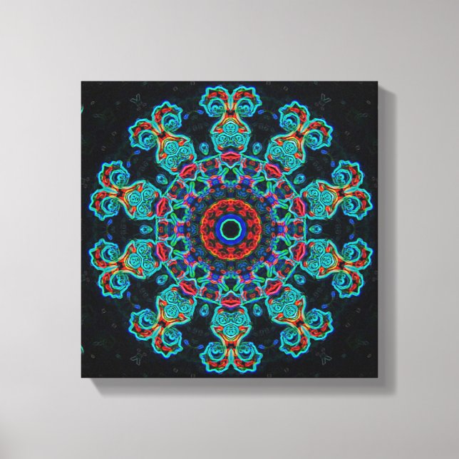 BullmasterGardian 12x12 Canvas Print (Framsida)