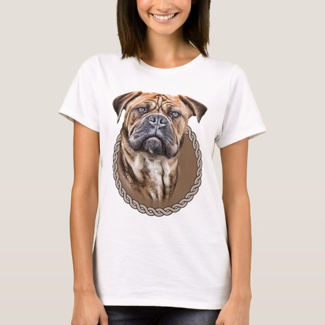 Bullmastiff 001 t-shirt (Framsida)