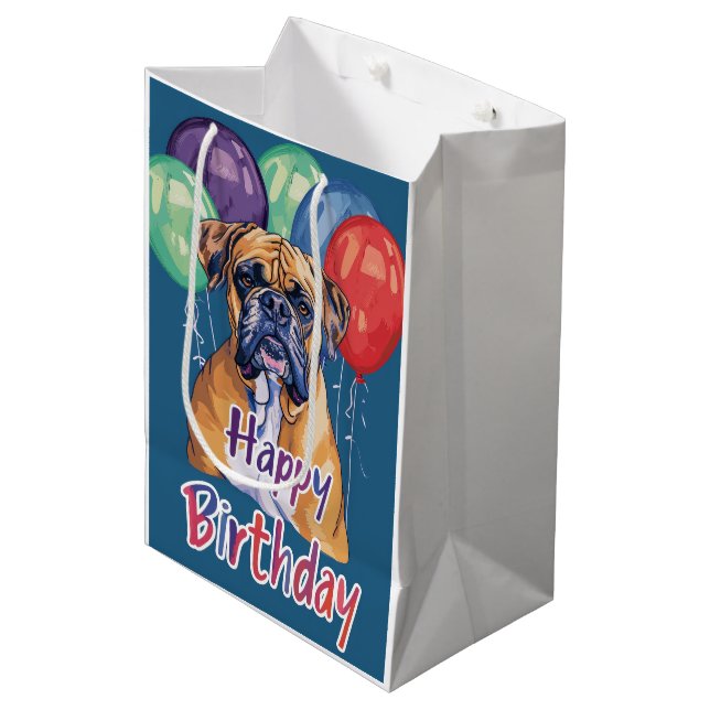 Bullmastiff Birthday (Framsidan Vinklad)