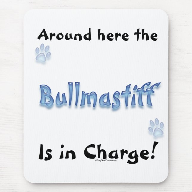 Bullmastiff Charge Musmatta (Framsidan)