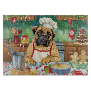 Bullmastiff Helgdag Baking: God jul